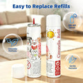 Citronella Spray Refill 2 Pack 3oz 85g Can with Most Citronella Bark Collar