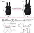Pet Carrier Backpack, Adjustable Pet Front Carriers for Small Medium Dogs Cats 5-18 Lbs, Legs Out, Dog Cat Carrier Backp