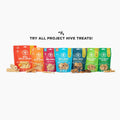 Hive Chew Sticks - Dental Treats for Dogs - Vegetarian, Made with Ground Peanuts & Honey, No Grain or Soy, Cleans Teeth & Freshens Breath (7 oz, Large Dogs - Pumpkin)