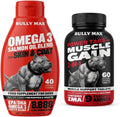 Bully Max Omega-3 Salmon Oil for Dogs + 2-in-1 Muscle Gain Power Tabs
