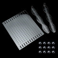 Acrylic Fish Tank Divider Clear Aquarium Divider for 15/20 Gallon Long Tank