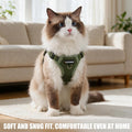 Large Cat Harness and Leash Set, Escape Proof Walking Harness for Big Cats