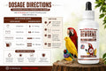 Farmalab Natural Dewormer Internal & External 100 Tabs Poultry - Vitamin for Poultry Rooster Hen Chicken Baby Chick Dove