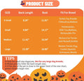 Dog Halloween Dress with Led Light Wreath Puppy Clothes Costumes Outfits for Small Dog Girl