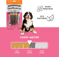 TRURANCH Large Pork Skin Rolls - Chicken-Wrapped Jerky Collagen Rolls - Collagen Chews for Dogs - Real Pork Skin - Rawhi