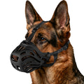 Dog Muzzle, Soft Breathable Dog Muzzles Suitable Dogs, Adjustable Basket Muzzles Prevents Chewing and Biting for Grooming Trimming Training
