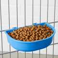 2 Pcs Rabbit Food Bowl, Guinea Pig Food Dish Bird Feeding Dish Crate Bowls for Bunny Hutch Hamster Puppy Dog Crate Guine