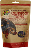 Zoo Med Tortoise & Box Turtle Flower Food Topper 1.4 oz - Pack of 1