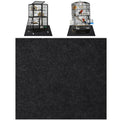 Dojomadf 39x39 Inch Bird Cage Floor Mat, Under Pet Cage Mat for Large Bird Cage, Dog Kennels, Absorbent/Waterproof and Non Slip Felt Mat, Protect the Floor, and Easy to Clean
