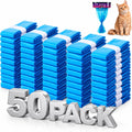 Dunzoom 50 Pack Cat Litter Refill Bags Bulk Universal 500ft in Total