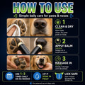 Ketostat 2 oz Dog Paw & Nose Balm Lick-Safe Made with Beef Tallow Giant Stick, Fragrance-Free Paw Protector