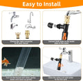 enomol Gravel Vacuum for Aquarium Water Changer Fish Tank Cleaning Tools,Siphon Universal Quick Pump Aquarium Water Chan
