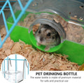 UPKOCH 2 Pack 350ml Small Animal Water Bottle, No Drip Pet Dispenser for Guinea Pig Rabbit Hamster Bunny, Hanging Cage F