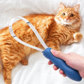 Dog Shedding Blade Dual-Sided Shedding Blades Stainless Steel Doggie Deshedding Brush Tool Curry Comb Dogs Brush Slicker
