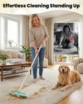 Carpet Rake for Pet Hair Removal, Dog Cat Hair Remover for Furniture
