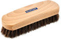 Natural/7"/100% horse hair brush to remove dust from leather products