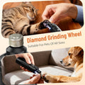 Electric Dog Nail Grinder: Upgraded 5-Speed Quiet Dog Nail Trimmer-Safe Painless Nail File for Claw Trimming & Grooming 