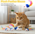 2-Pack USB Rechargeable Smart Cat Toy Ball for Indoor Cats & Small Dogs