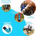 Horse Tail Bag - Pack of 2, Waterproof and Durable, Adjustable Large Opening for Easy Fit, Fringe Design Simulates A Fly
