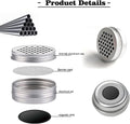 Dog Scent Work Tins Training Kit Nose Work Containers Magnetic Dots Scent Work for Dogs Training Smell Aluminum Cans (6 tins+4 Scent Work kit)