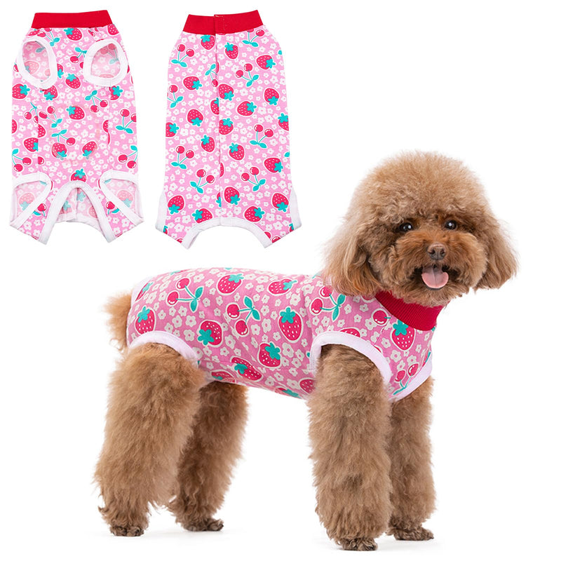 Coppthinktu Recovery Suit for Dogs After Surgery, Dog Onesie Surgery Recovery Suit for Female Spay, Soft Male Surgical Pajamas Bodysuits for Small Medium Puppy to Anti Licking Dog Cone Alternative