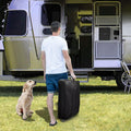 YUFYIG 40" Dog Playpen Storage Bag, Suitable for Foldable Exercise Pet Playpens, Dog Fence Travel Bag with Handles for Camping and RV Trip, Waterproof Oxford Fabric