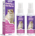 Cat Calming Spray 60 ML 2 Pack Calming Solution for Cats Cat Pheromone Spray Reduces Stress Anxiety Scratching Calming S