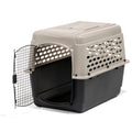 Petmate Vari Dog Kennel - Portable Dog Carriers & Crates for Large Dogs, Airline-Friendly, Durable Plastic, Pet Carrier For Home and Travel, 36 Inches, Taupe and Black