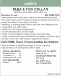 Flea and Tick Prevention for Dogs - Flea Collar - 4 Count - Adjustable