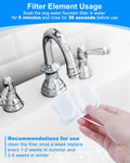 10 Set Dog Water Filter Replacement Fit for oneisall Dog Water Fountain 7L/230oz/1.8G Stainless Steel, Dog Water Bowl Di