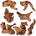 7PCS Driftwood for Aquarium, Wood Decor for Aquascaping, Reptile Habitat Branch Ornament and Home Centerpiece