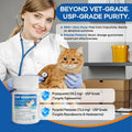 Dewormer for Cats and Kittens - Cat Dewormer All Worms Broad Spectrum
