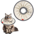 Agape Comfortable Cat Cone - Lightweight Soft Recovery Collar for Cats After Surgery - Protective E-Collar for Small, Medium, and Large Cats - Stops Licking & Scratching for Wound Care