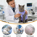 LIANZIMAU Cat Recovery Suit Female Cat Onesie After Surgery Spay Neuter Cone Alternative Breathable Post Surgery Recover