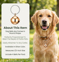4 Pcs Cat Collar Bell, Small Bell for Cat Dog Collar Jingle Bells for Pet
