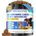 Dog Vitamins - 25-in-1 Dog Vitamins and Supplements Multivitamin with Glucosamine Probiotics Omega-3 Puppy Multivitamin Chewable for Coat, Heart, Hips & Joints, Digestion & Immune System 200pcs