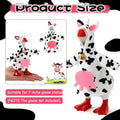 7 Inch Mini Desk Goose Outfits, Farm Cow Desk Goose Clothes Accessories