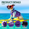 Kuoser Dog Life Jacket, High Flotation Dog Life Vest for Swimming Boating