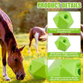 Seenelling 1 Pack Horse Treat Ball, 9" Feeder Toy for Horses
