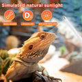T8 UVB Reptile Light 15W 10.0-2 Pack,UVA UVB Light Bulb for Reptiles,Reptile UVB Lamp Tube for Bearded Dragon