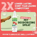 TropiClean Dog Perfume, Watermelon Cologne Deodorizing Spray, 8oz