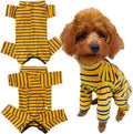 Dog’s Recovery Suit Post Surgery Shirt for Puppy, Full Coverage Dog's Bodysuit Wound Protective Surgical Clothes for Sma
