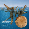 Natural Driftwood for Aquarium, Spider Wood Fish Tank Decor, Real Solid Wood Aquarium Driftwood for Aquascaping and Terr
