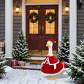 Christmas Goose Outfit Dress Costume for Outdoor Decor