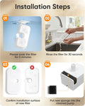 50+1 Pack Cat Water Fountain Filters Compatible with PETLIBRO Dockstream Water Fountain PLWF106/116/115/105/005, 1-year 