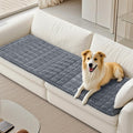 PIGLOG Non Slip Fuzzy Pet Couch Covers for Dog, Washable Couch Cushion Covers for Dogs