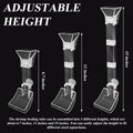 Shrimp Feeder Tube and Dish Set - Aquarium Fish Feeder with Feeding Ring and Cleaning Brush - Prevent Food Scattering