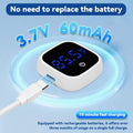 Rechargeable Digital Aquarium Water Thermometer with HD LED Screen, Display ±1℉, Fish Tank Decoration Accessories for Be