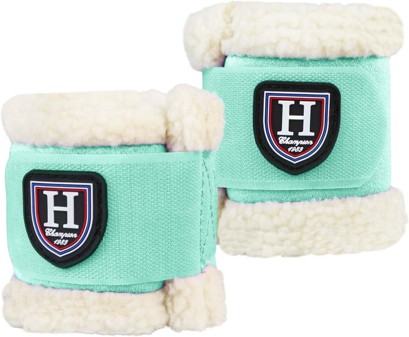 Harrison Howard Essential Premium Horse Pastern Wraps with Berber Fleece Lining Sold in Pairs