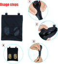 Rabbit Hay Feeder Bag Hanging Guinea Pig Hay Feeder with 2 Holes for Chinchilla Hamster Bunny Small Animal Pet Storage P
